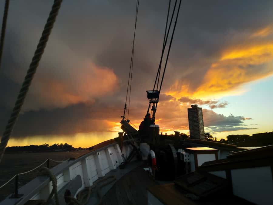 Sydney Harbor Tall Ship Wine & Canapés Evening Cruise - Two and a half hours on Sydney Harbour