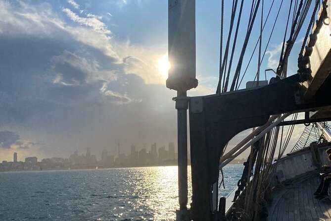 Sydney Harbour Tall Ship Twilight Dinner Cruise - Twilight is the right time, with one seasonal change