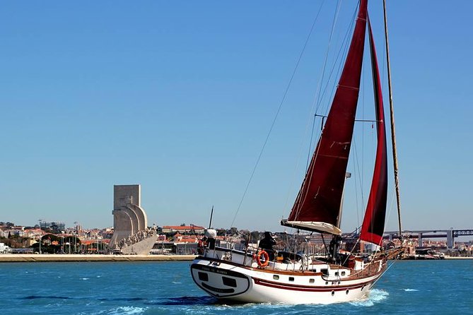 Tagus River - Private Tour on Vintage Sailboat - Under the 25th of April Bridge