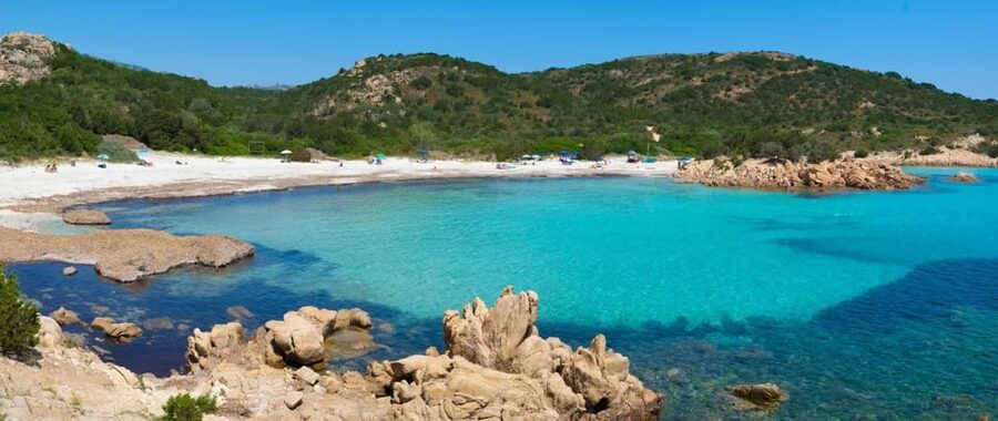 TAVOLARA TOUR WITH 15 METERS VINTAGE SAILBOAT WITH APERITIF - Cala Girgolu and the long mid-day break