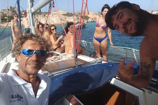 Tour to the islands of the La Maddalena Archipelago by sailing boat - Santo Stefano, Maddalena, and Caprera when weather changes the plan