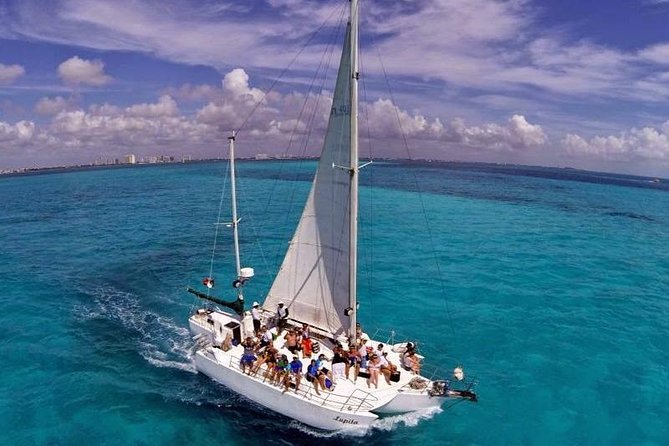 Trimaran La Lupita,Sail Away to Isla Mujeres from Cancun - What the $49.99 price really covers