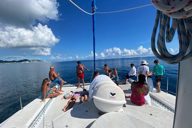 Tropical Catamaran Snorkeling & Sailing - Maho Beach adds a fun island moment