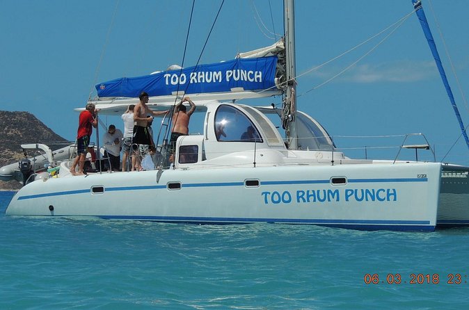Tropical Catamaran Snorkeling, Sailing And Beach Experience - Lunch arrives with a full bar