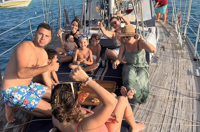 Tropical Sailing Experience with BBQ Lunch or BBQ Dinner in Aruba - Surfside Beach and the return run