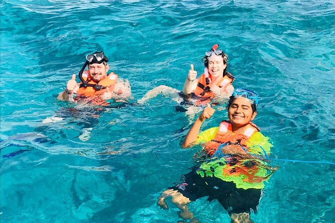 Tulum: Snorkeling and Private Sailing Tour - Snorkeling at the reef