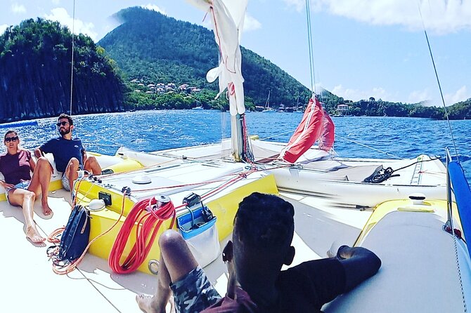 Two Hours of Sailing and Relaxation in the Bay of Saintes - Watching pelicans near Terre de Bas