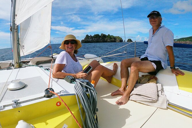 Two Hours of Sailing and Relaxation in the Bay of Saintes - Following the trade winds toward Pain de Sucre