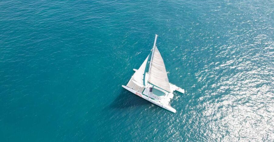 Valencia: Sailing Catamaran Cruise with Valencian Lunch - The optional net seating is worth thinking about