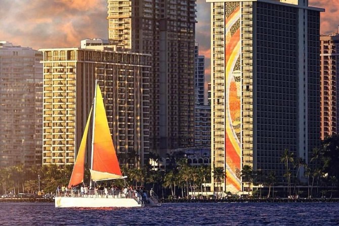 Waikiki Sunset Cocktail Sail with Open Bar - Key points before you book