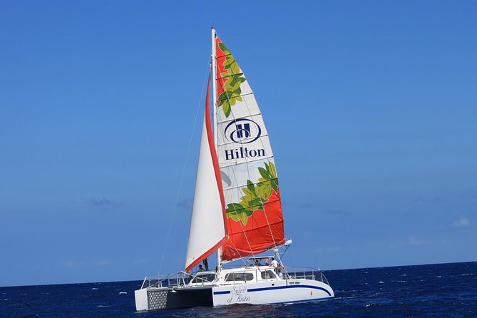 Waikoloa Signature Catamaran Sunset Sail - The sunset pause and the green flash