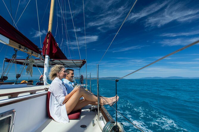 Whitsundays Sunset Sailing Cruise - Sunset views, cool air, and the return to shore