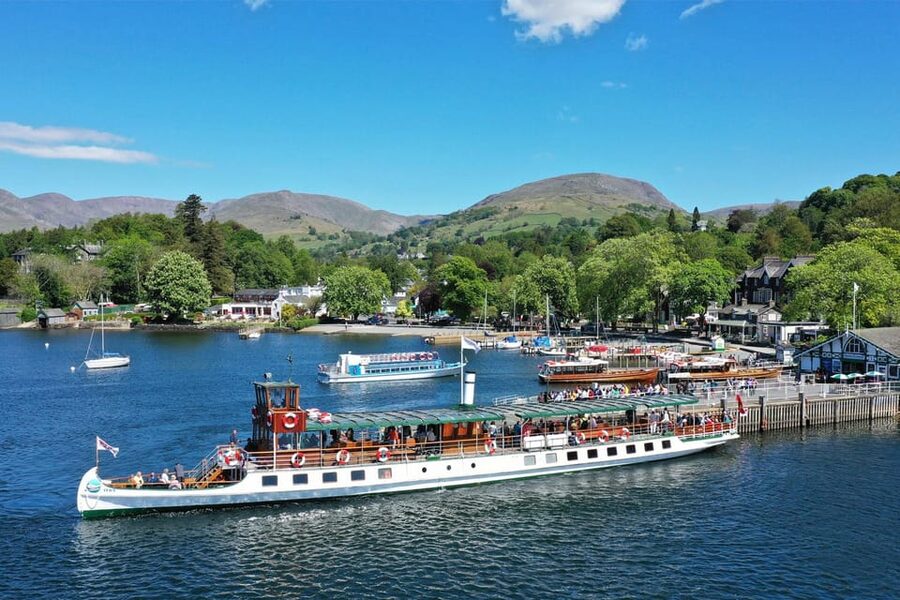 Windermere Red Cruise: Sail Between Bowness and Ambleside - Arriving at Ambleside Waterhead